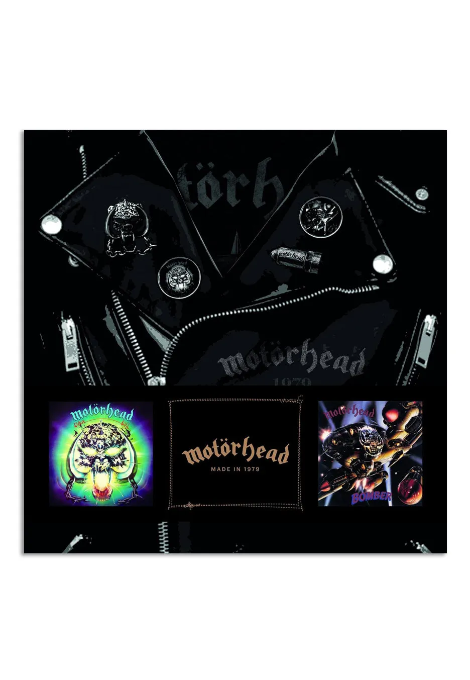 mot-rhead-1979-ltd-coffret-vinyle-overkill-bomber-180g image 1