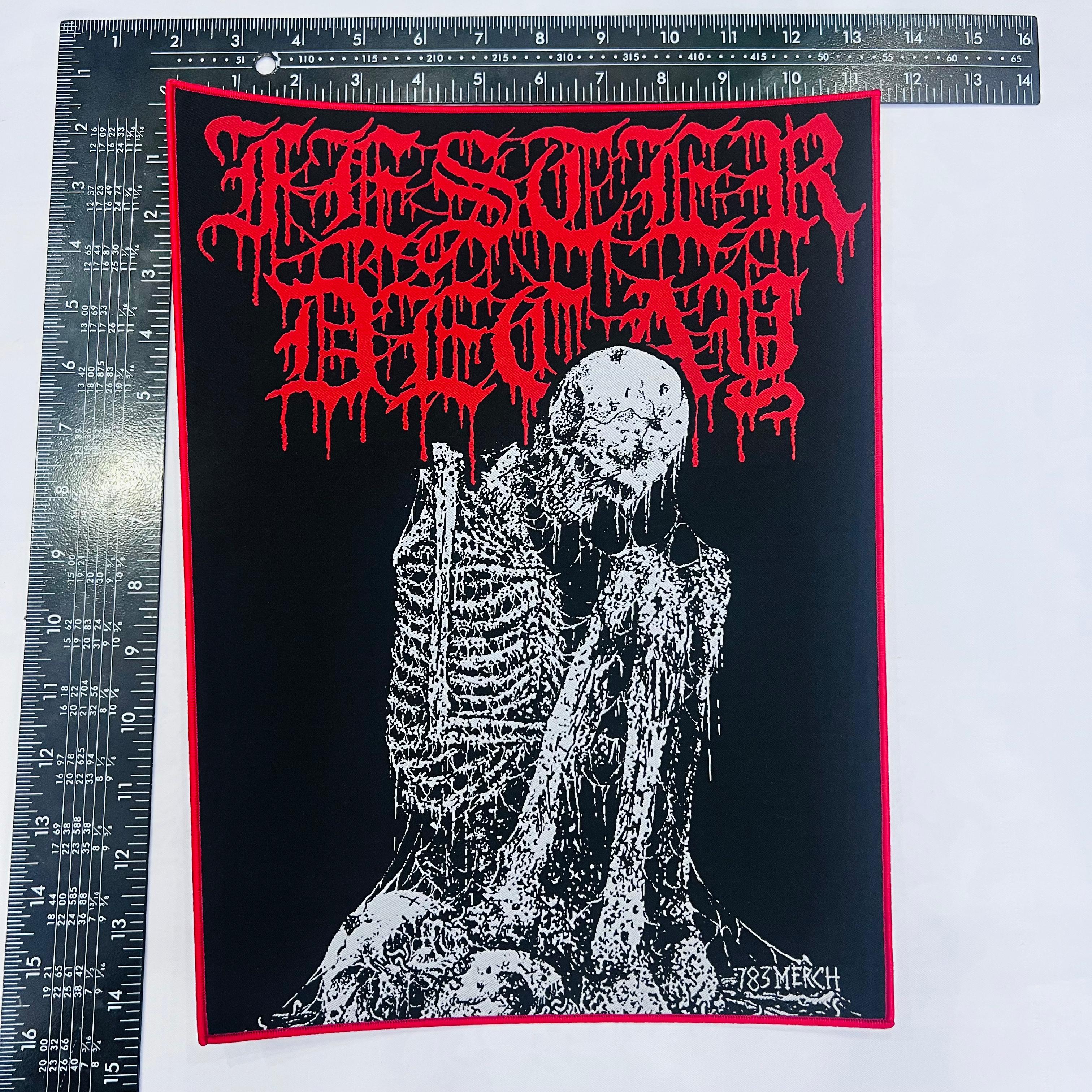 festerdecay-from-the-dark-tomb-backpatch-tiss-bord-noir image 7