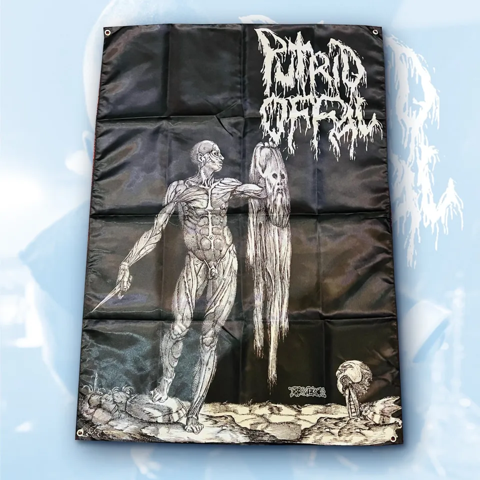putrid-offal-skinned-drapeau-mural-textile-100x70-cm image 1