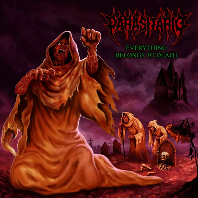 parasitario-everything-belongs-to-death-cd-import-japon-obi-strip image 1