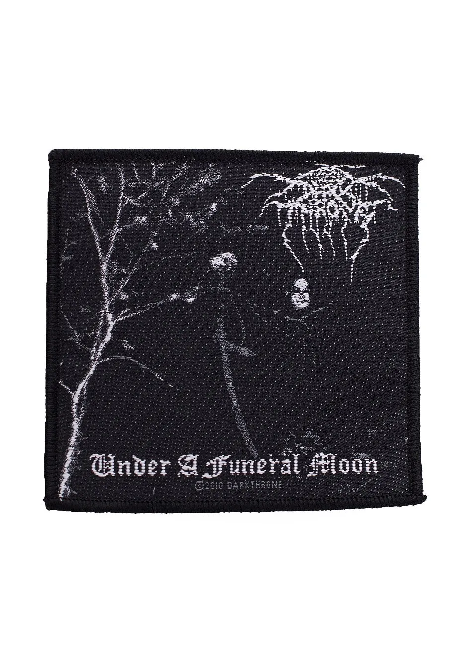 darkthrone-under-a-funeral-moon-patch-cusson-noir-taille-unique image 1