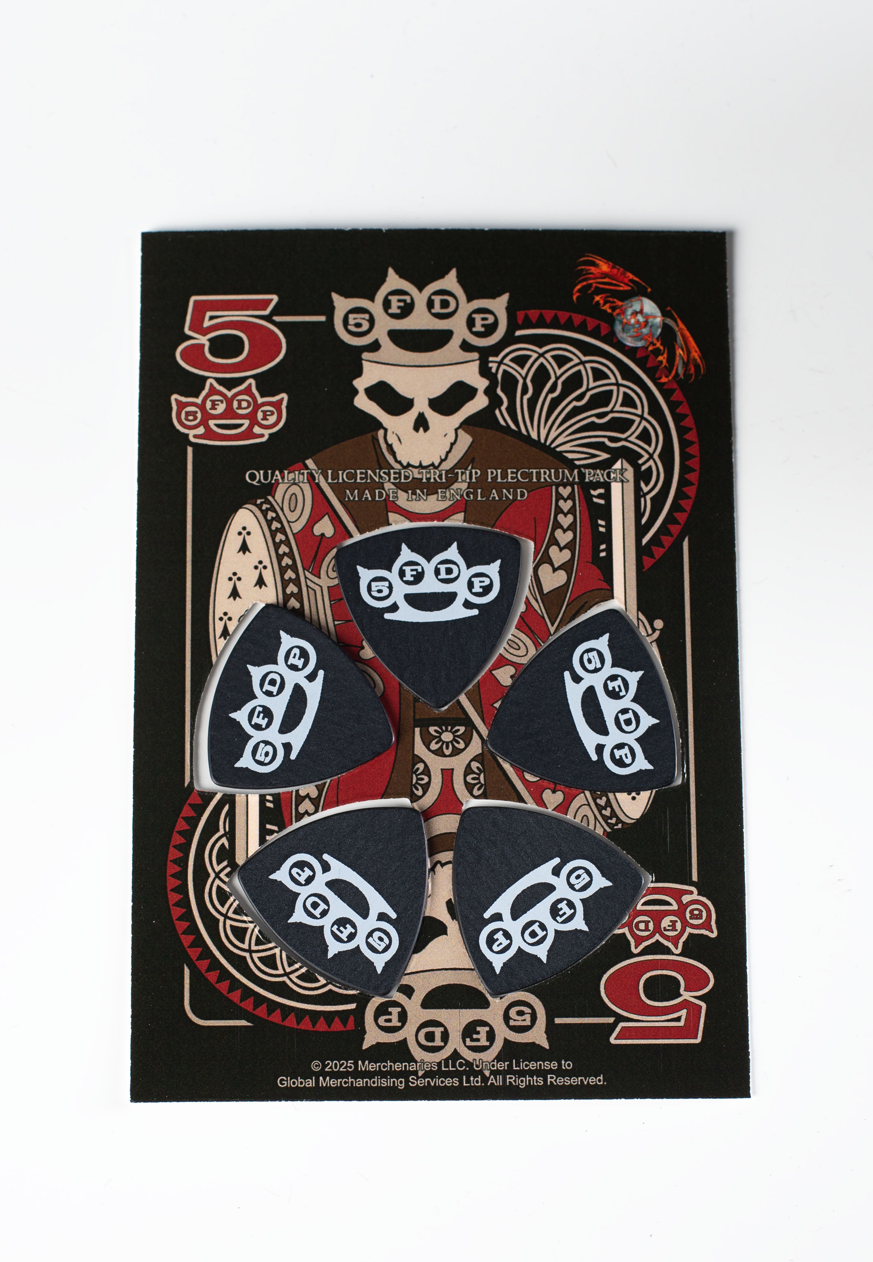 five-finger-death-punch-knuckle-crown-m-diator-multicolore-taille-unique image 1