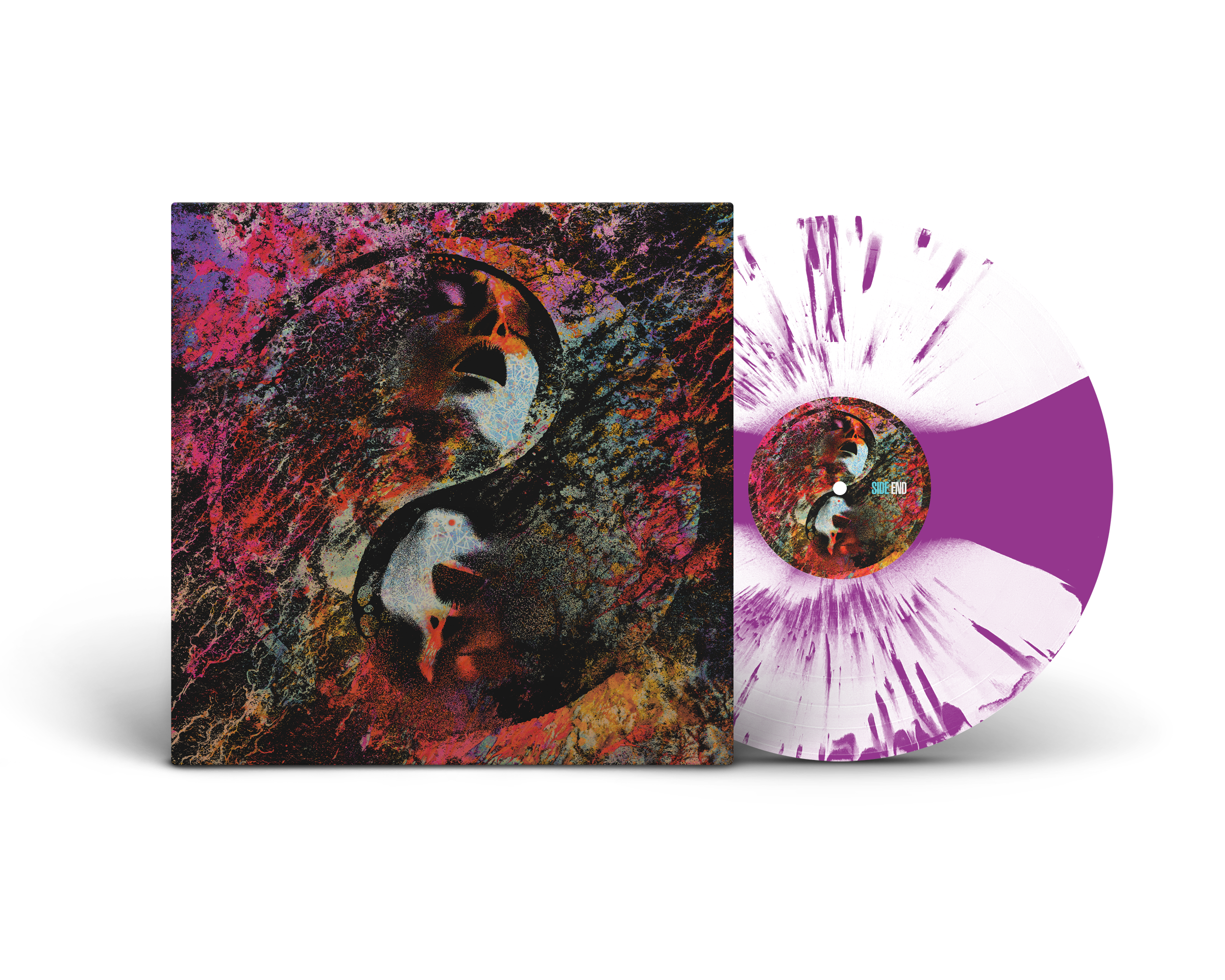 end-cult-leader-gather-mourn-vinyle-lp-bleu-splatter image 3
