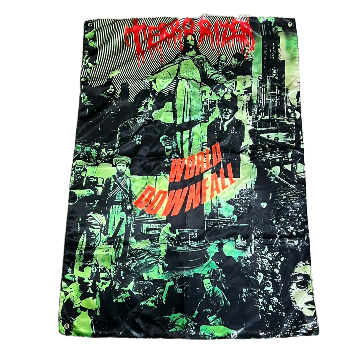 terrorizer-world-downfall-drapeau-tissu-100x70-cm image 1
