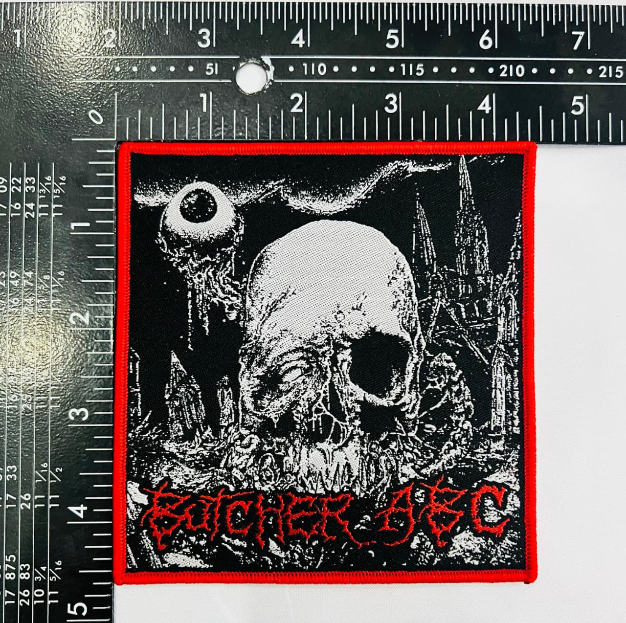 butcher-abc-north-of-hell-patch-tiss-bordure-noire image 5