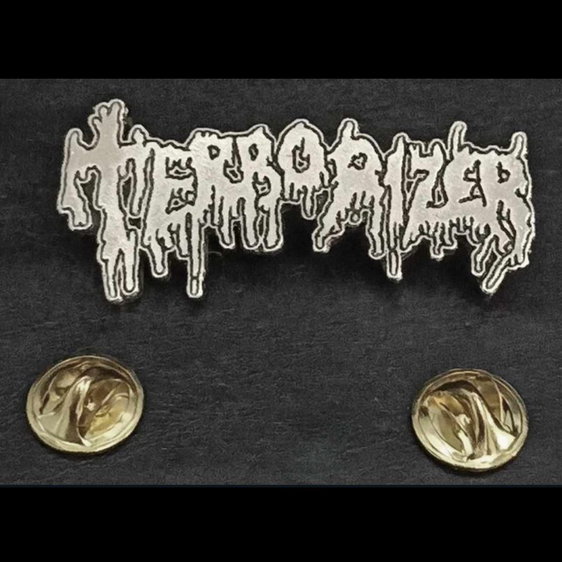 terrorizer-pin-s-mail-logo-death-grind image 1