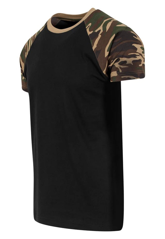 urban-classics-raglan-contrast-t-shirt-noir-woodcamo image 5