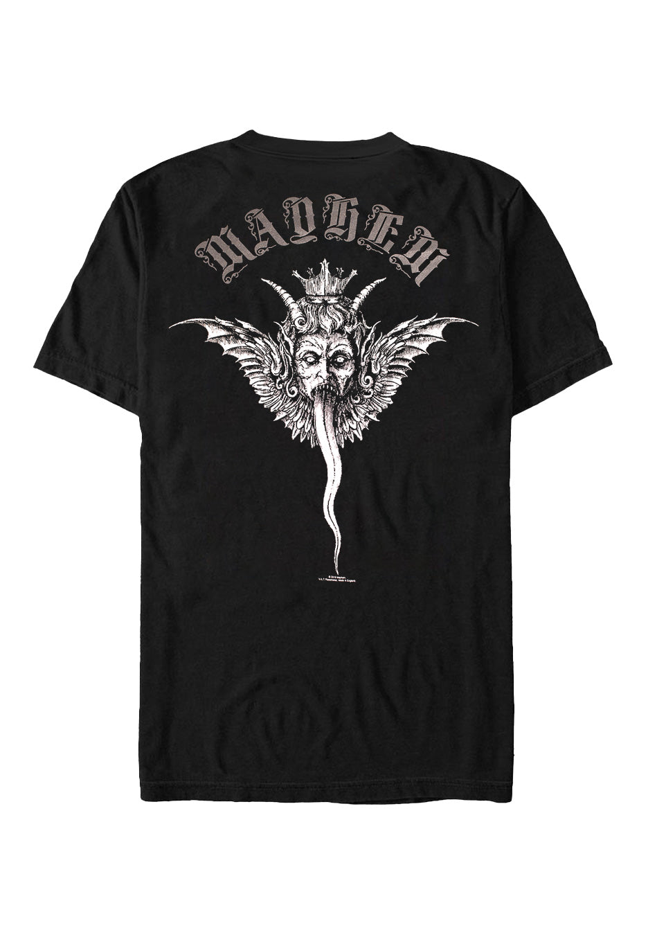mayhem-winged-daemon-t-shirt-noir-homme-black-metal image 2