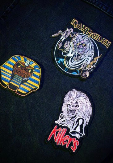 iron-maiden-set-of-3-patch-brod-multicolore image 4