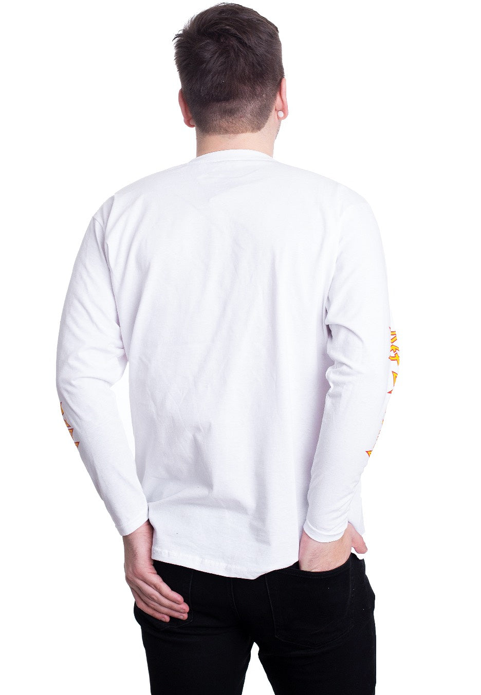 def-leppard-shatter-white-sweat-blanc-m image 4
