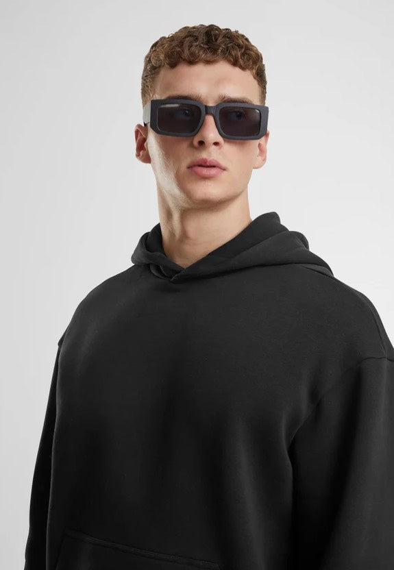 urban-classics-fluffy-black-hoodie-sweat-capuche-noir image 3