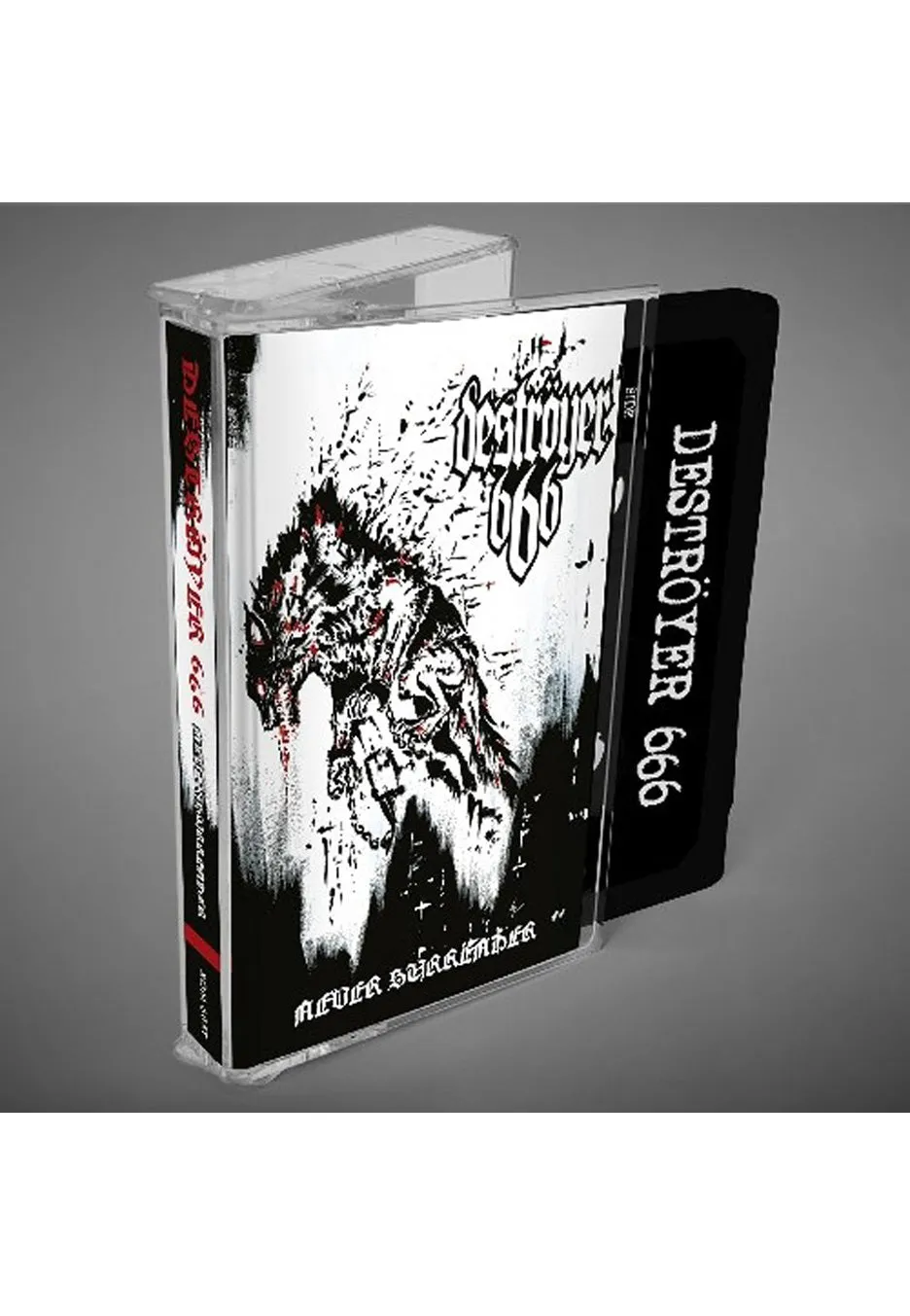 destr-yer-666-never-surrender-cassette-k7-black-thrash image 1