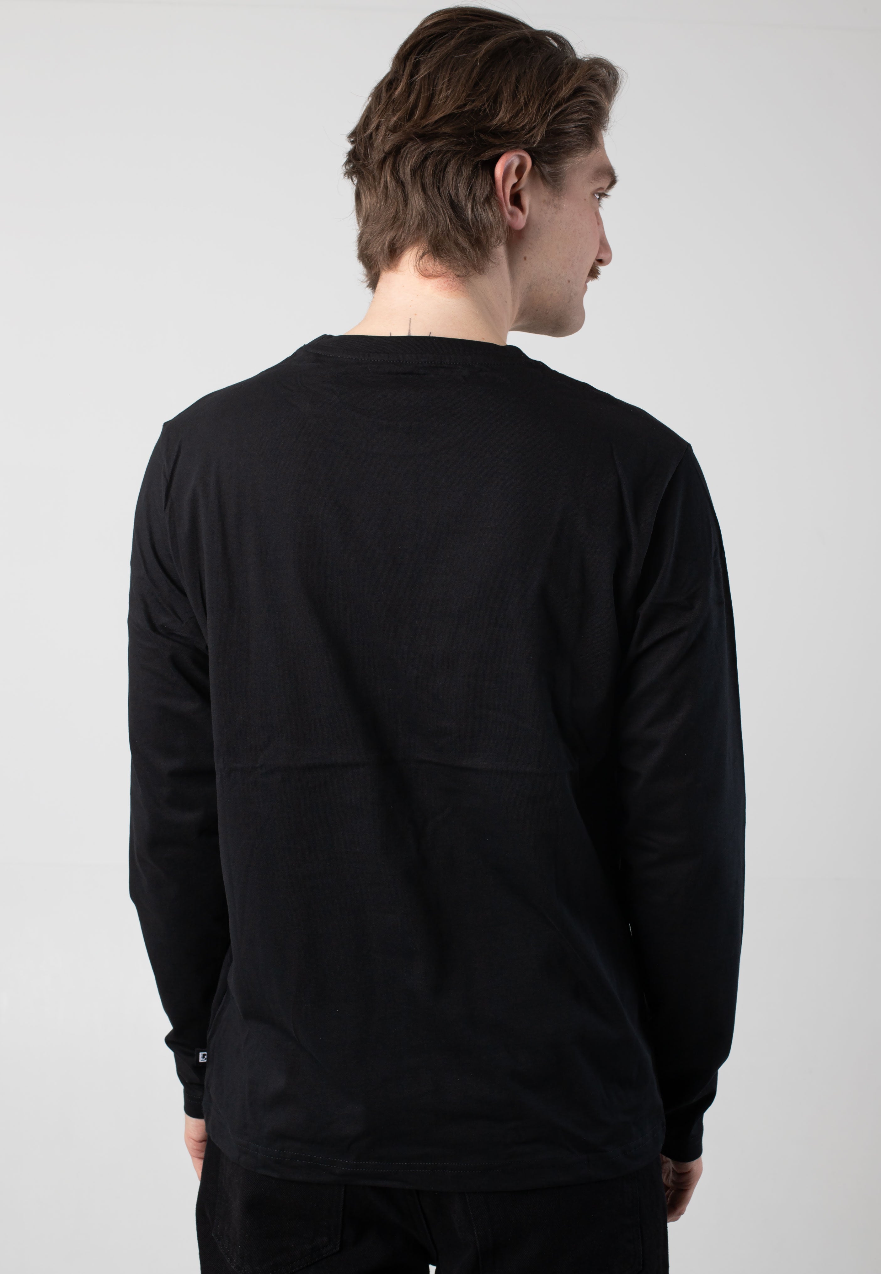 brandit-premium-t-shirt-manches-longues-noir-m image 2