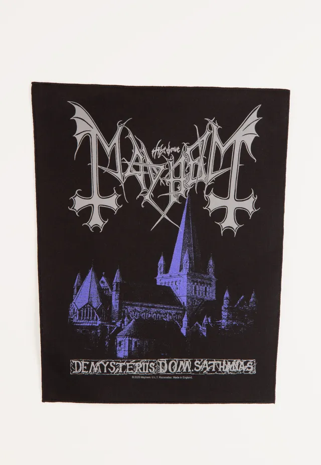 mayhem-de-mysteriis-dom-sathanas-backpatch-taille-unique image 1