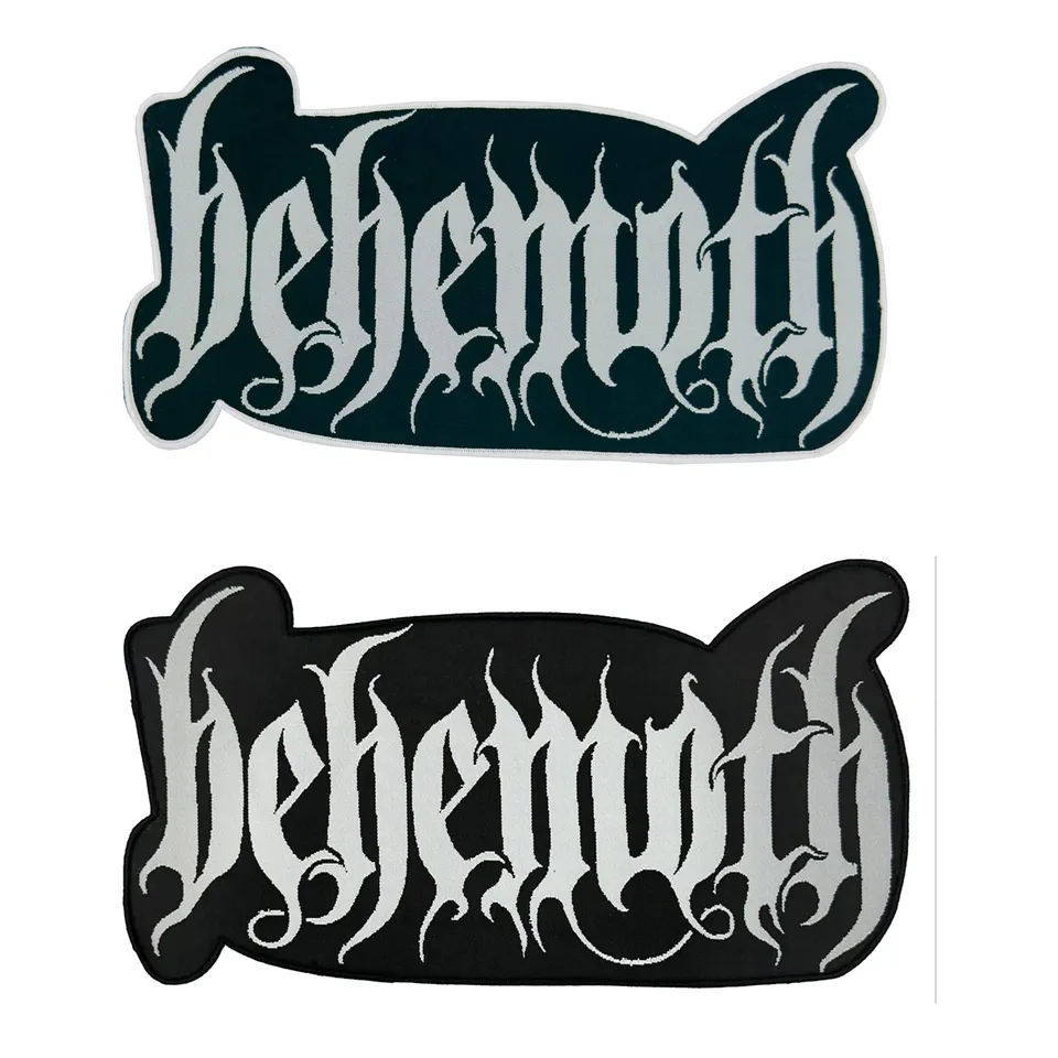 behemoth-logo-patch-tiss-oversized-bordure-noire image 1
