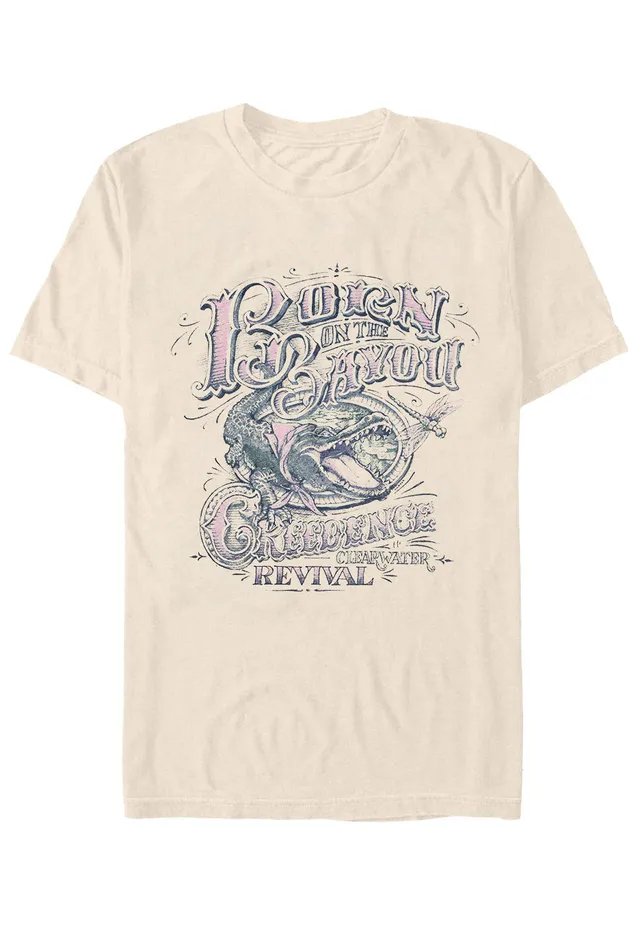 creedence-clearwater-revival-born-on-the-bayou-t-shirt-sable-homme image 1