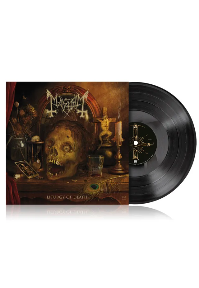 mayhem-liturgy-of-death-vinyle-lp-black-metal-dition-limit-e image 1