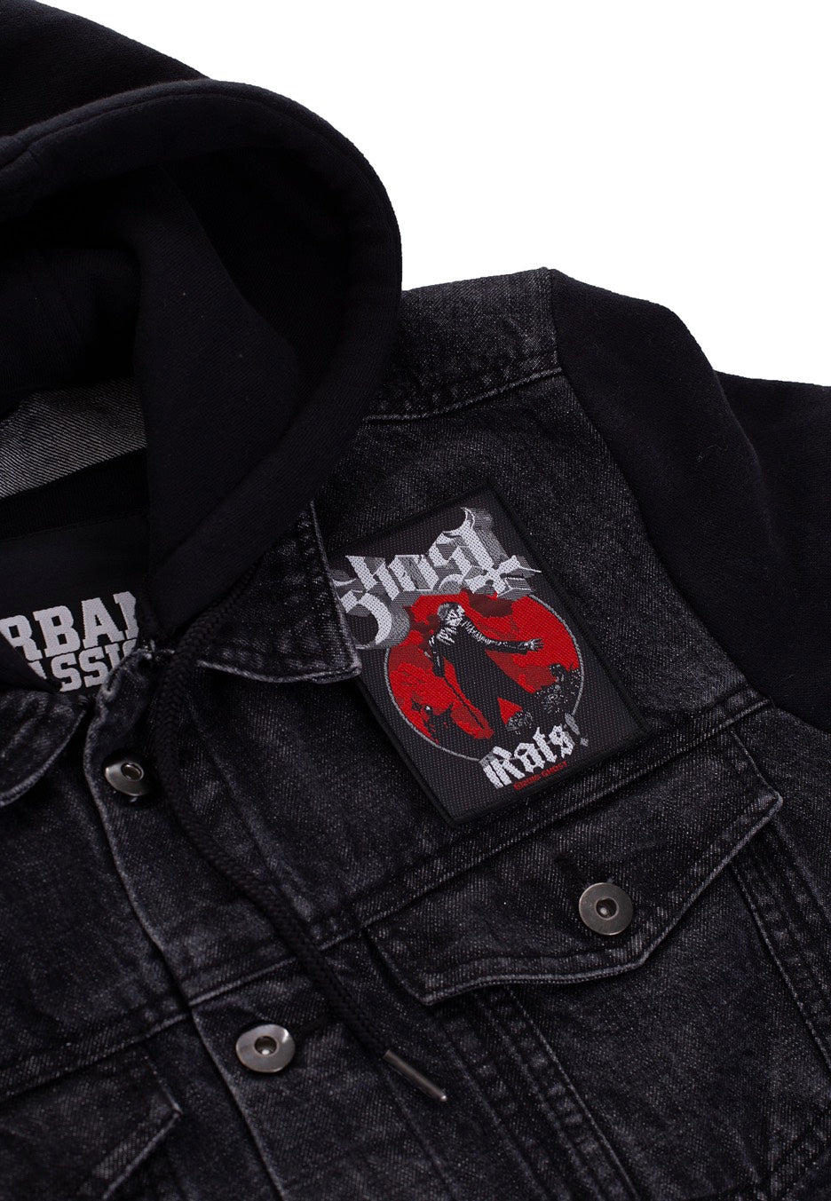 ghost-rats-patch-cusson-noir-taille-unique image 2