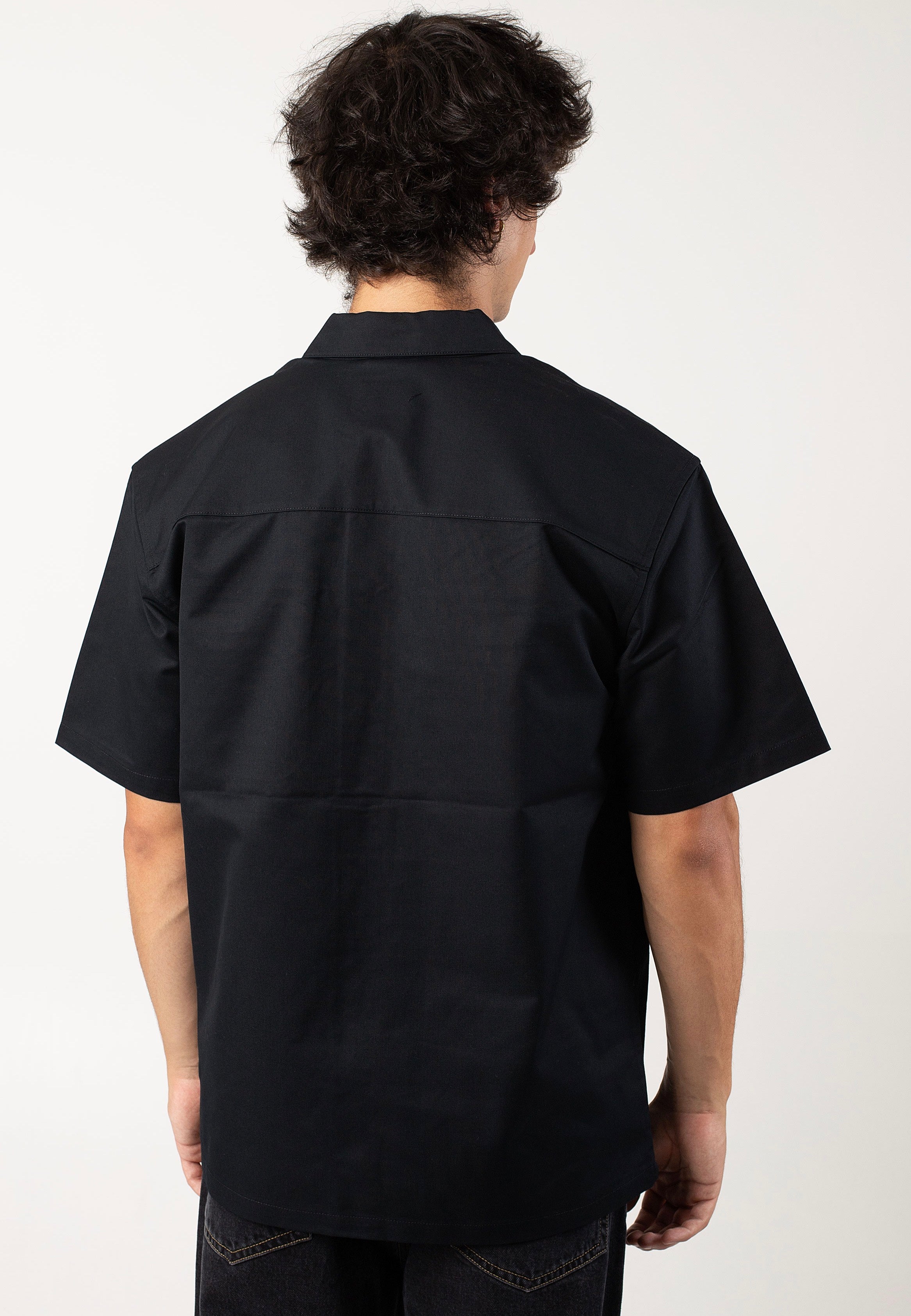 vintage-industries-dexter-black-t-shirt-homme-noir-coton image 2