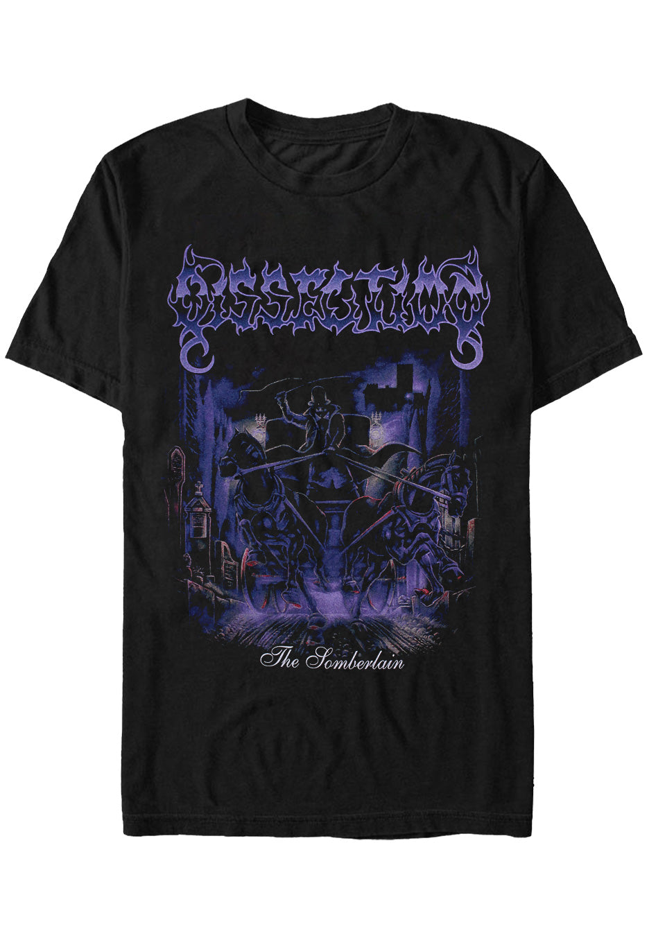 dissection-somberlain-t-shirt-noir-death-metal image 1