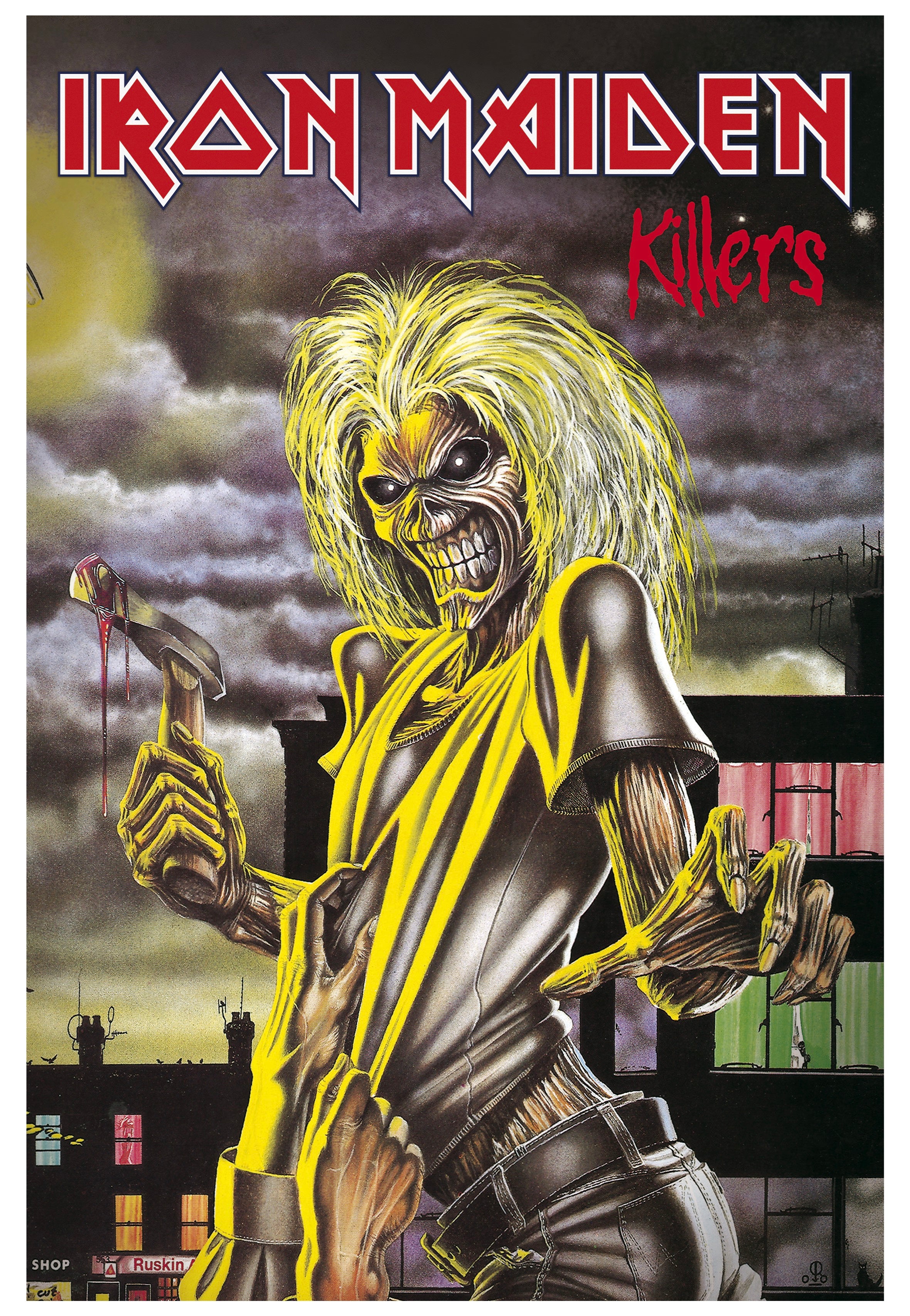 iron-maiden-killers-maxi-poster-metal-multicolore image 1