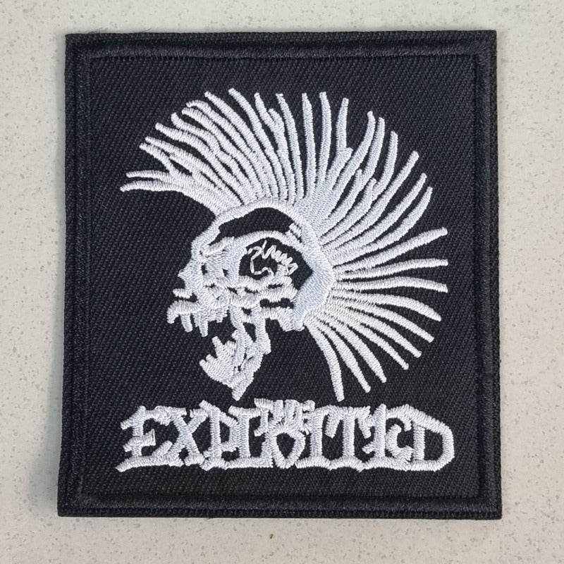 the-exploited-logo-patch-petit-cusson-coudre image 1