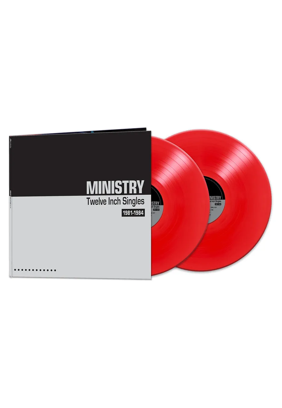 ministry-twelve-inch-singles-1981-1984-double-vinyle-rouge-limit image 1