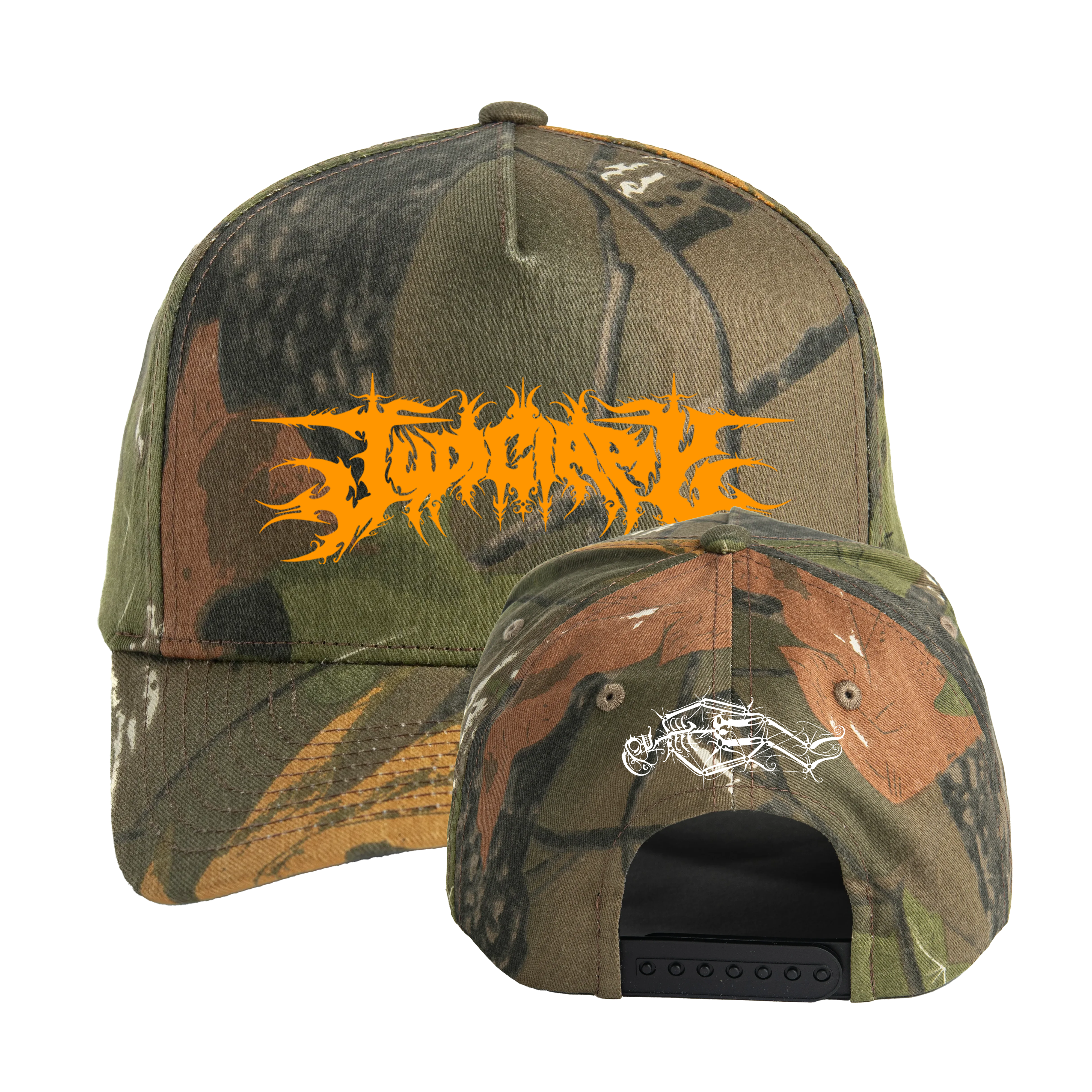 judiciary-orange-logo-snapback-camo-taille-unique image 1
