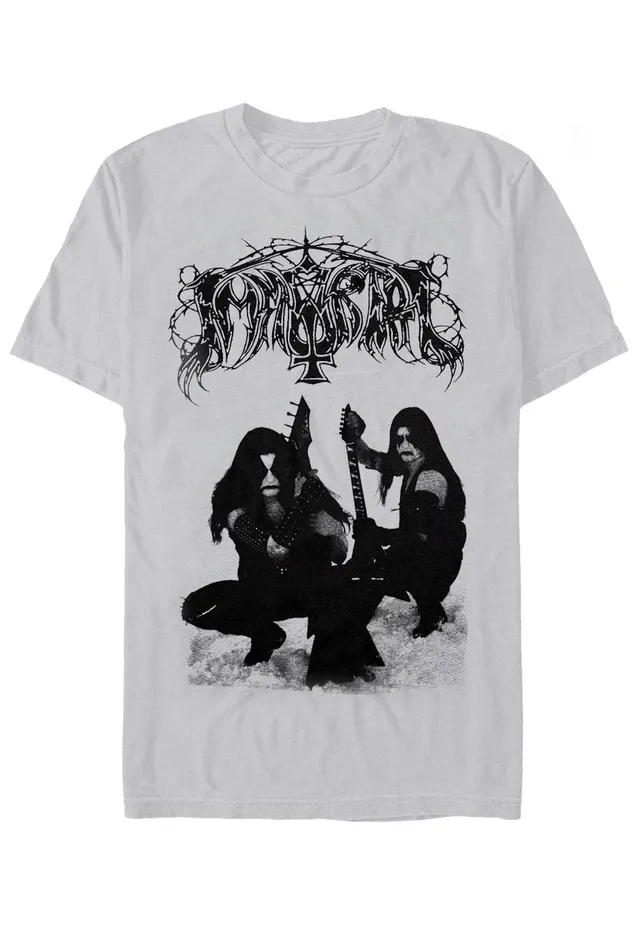 immortal-battles-in-the-north-t-shirt-metal-homme-gris image 1