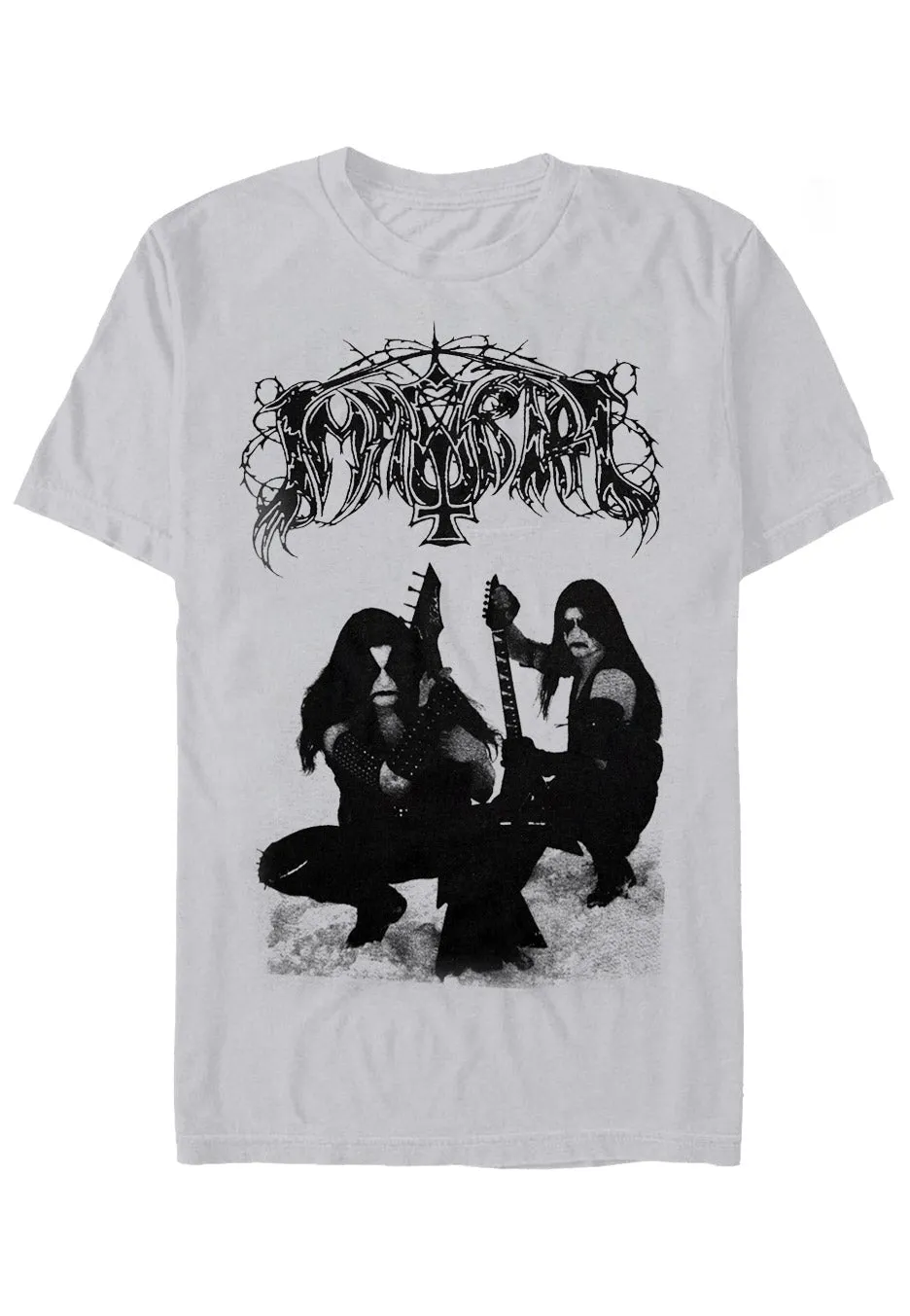immortal-battles-in-the-north-t-shirt-metal-homme-gris image 1