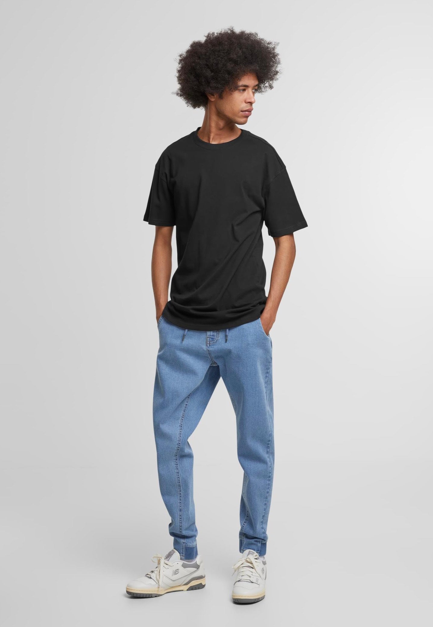 urban-classics-antifit-denim-new-light-blue-washed-jean-bleu image 2