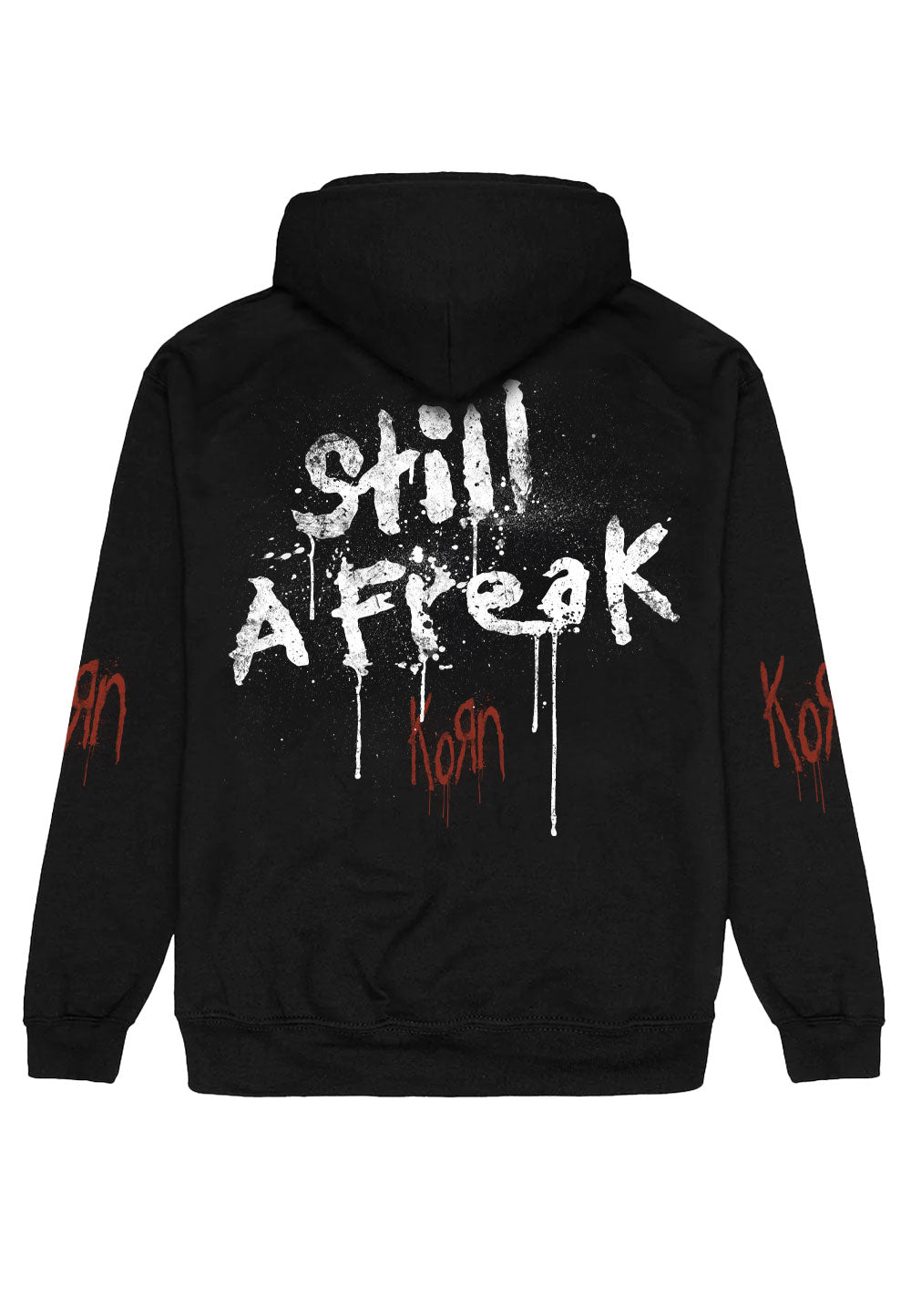 korn-still-a-freak-hoodie-noir-nu-metal-capuche-homme image 2