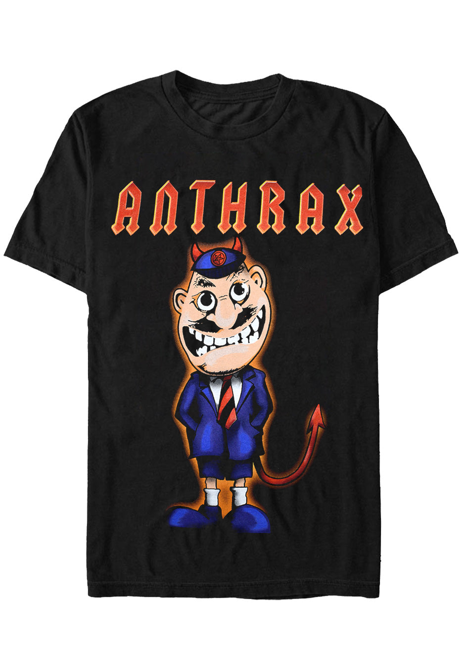 anthrax-tnt-cover-t-shirt-metal-noir image 1