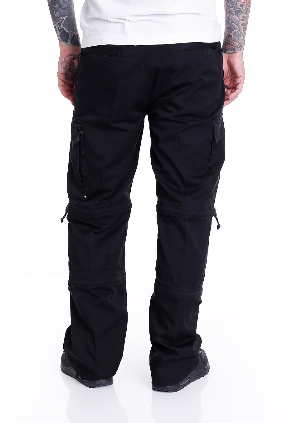 brandit-savannah-pantalon-cargo-noir-loose-fit-homme image 8
