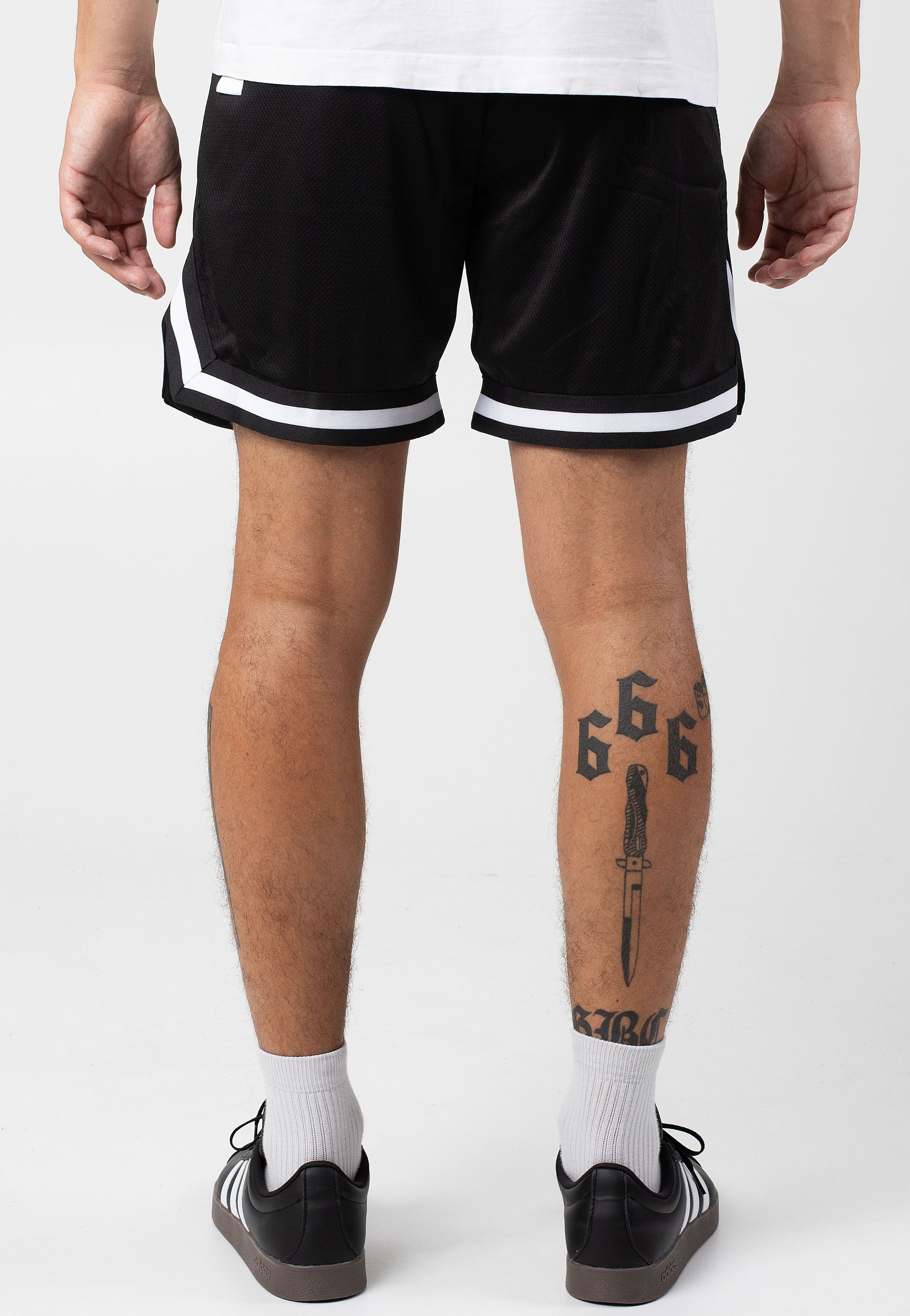 urban-classics-short-basketball-noir-mesh-taille-s image 4
