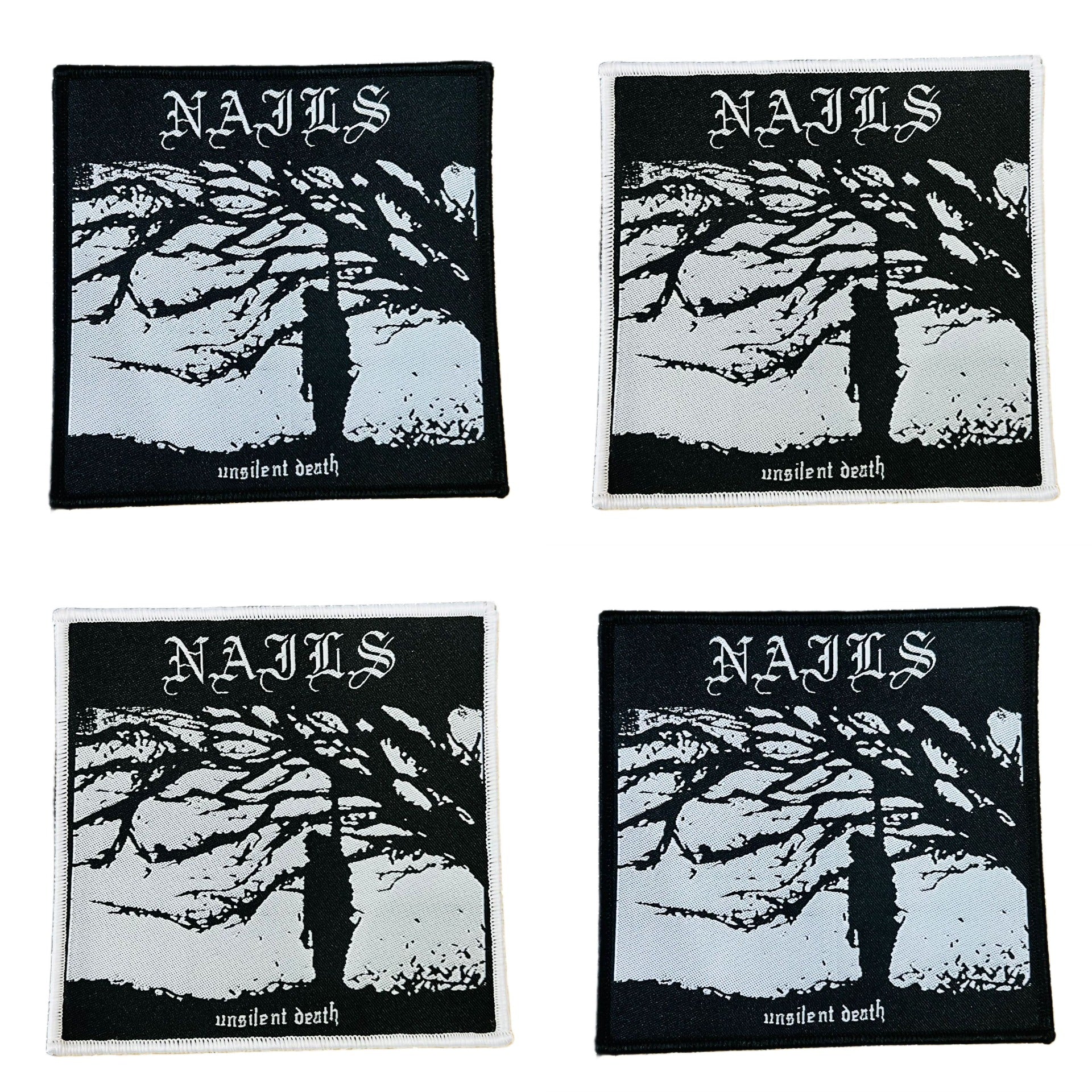 nails-unsilent-death-patch-tiss-bordure-noire image 1