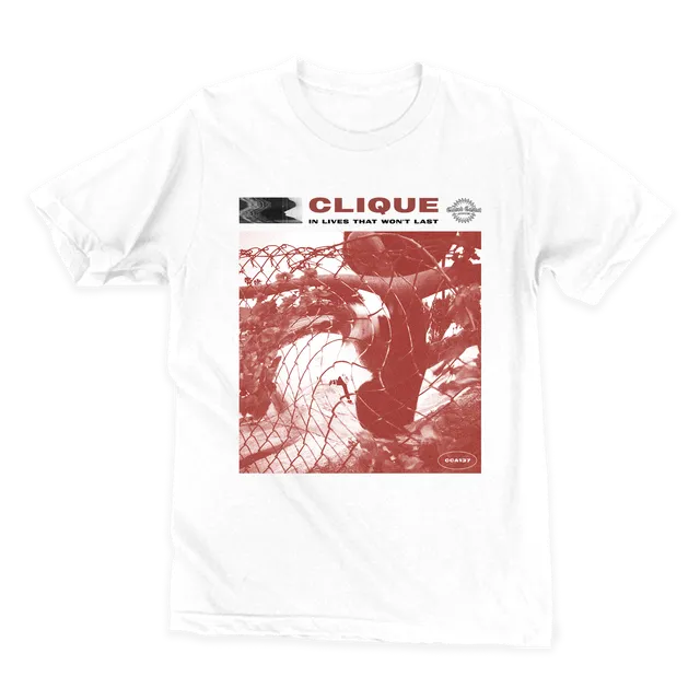 clique-in-lives-that-won-t-last-t-shirt-coton-l image 1