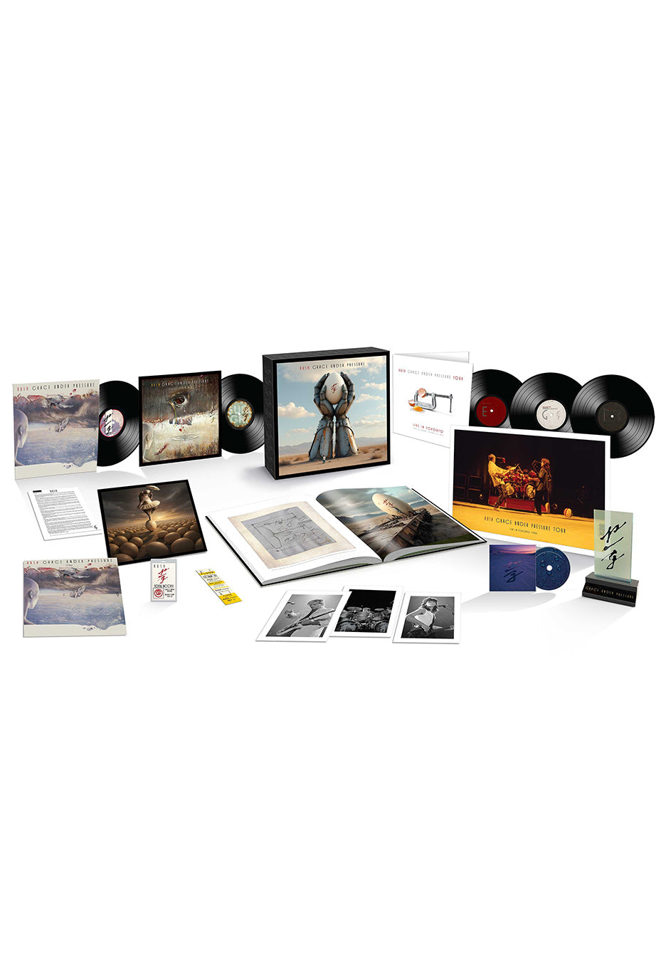 rush-grace-under-pressure-vinyle-coffret-5-lp-blu-ray-super-deluxe image 1