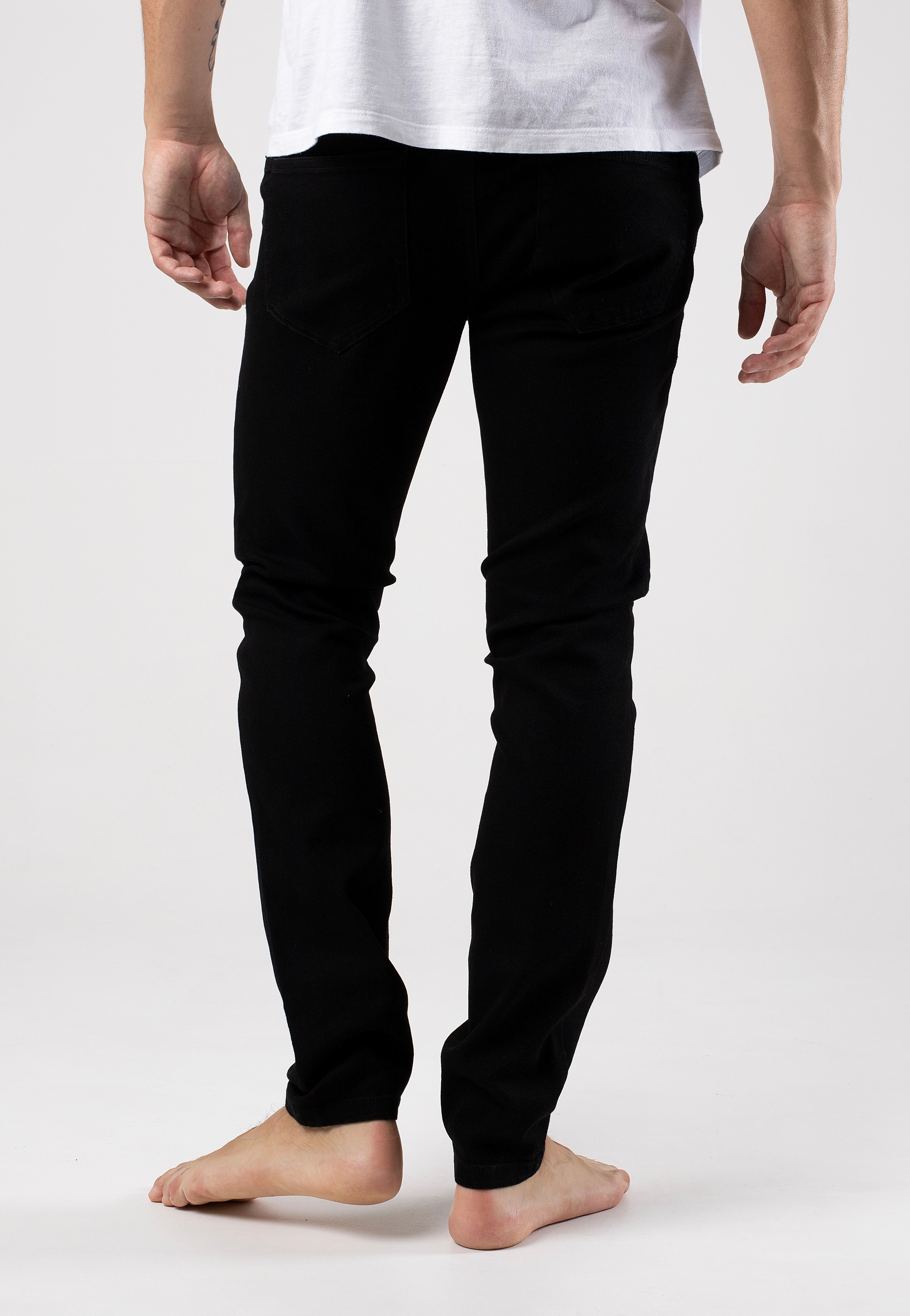 only-sons-warp-skinny-jean-noir-denim-homme image 7