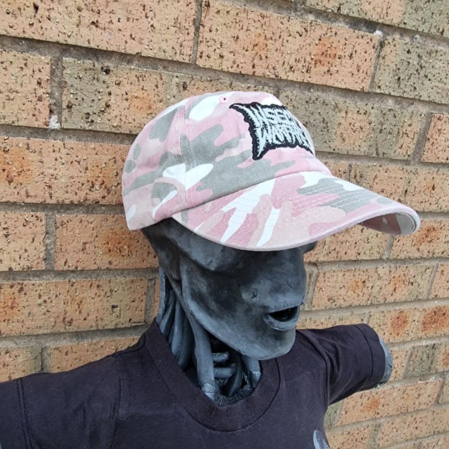 783punx-insect-warfare-casquette-dad-cap-camo-rose-phosphorescent image 4