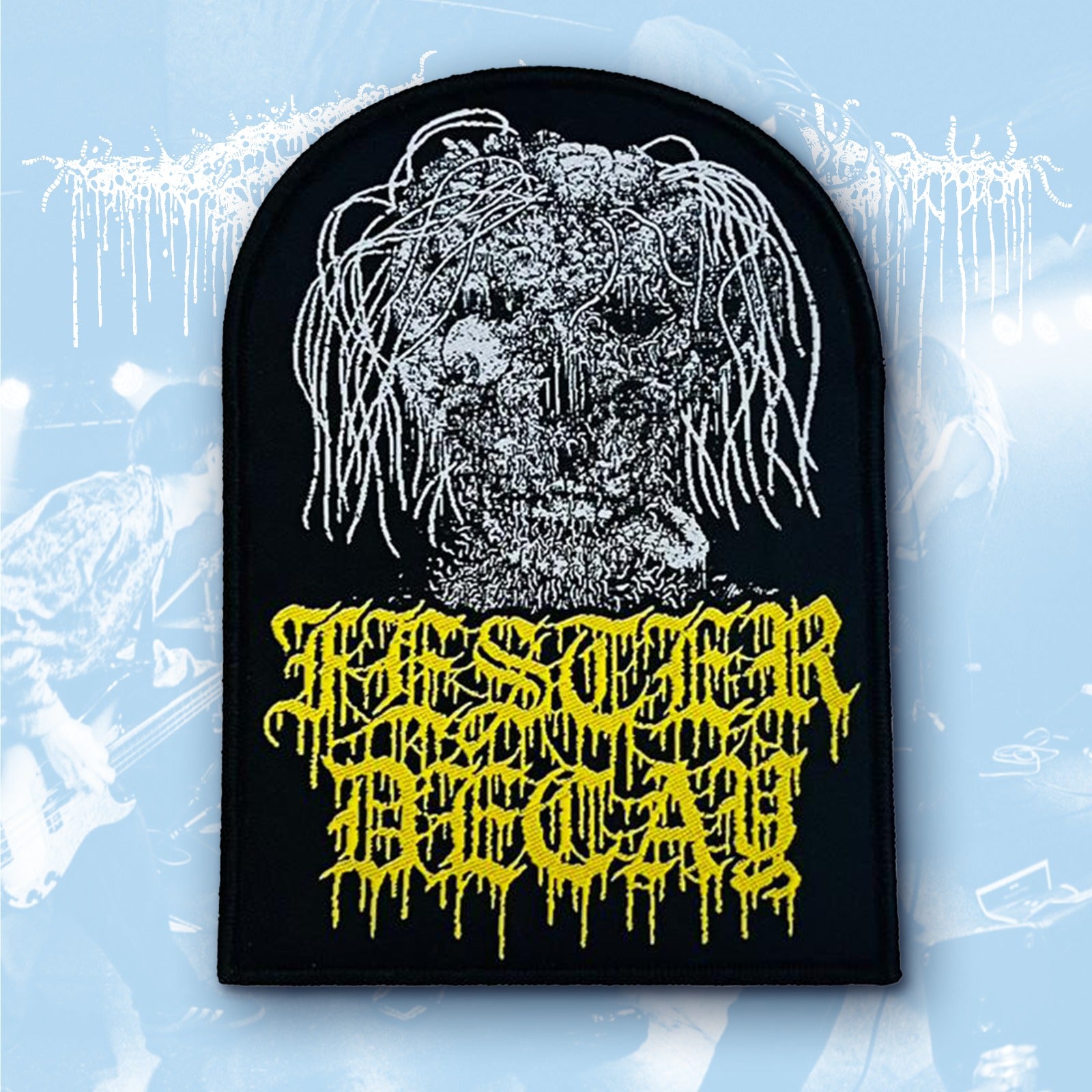 festerdecay-carcasses-revenge-patch-tiss-bordure-noire image 2