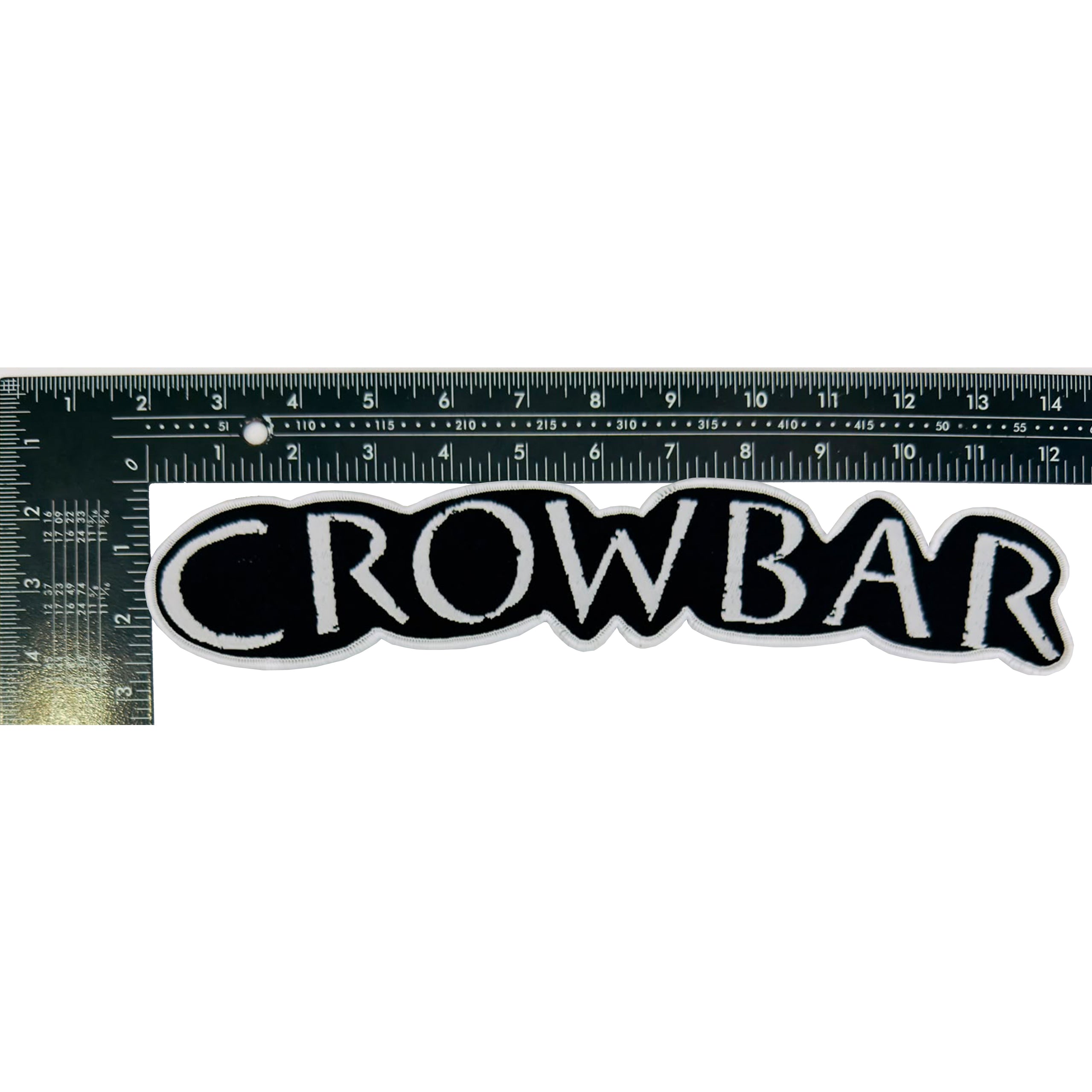crowbar-logo-patch-tiss-oversized-bord-noir image 5