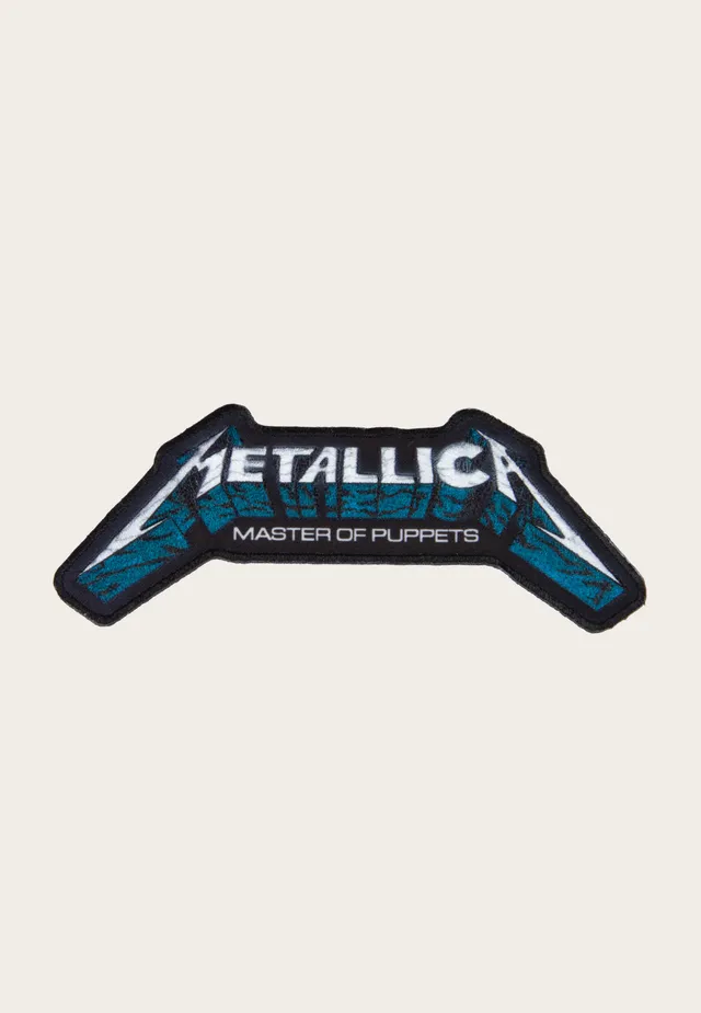 metallica-master-of-puppets-patch-bleu-logo-poster image 1