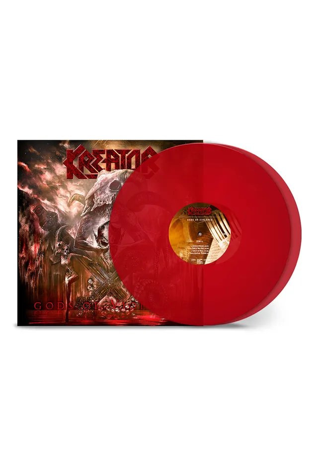 kreator-gods-of-violence-double-vinyle-rouge-transparent image 1