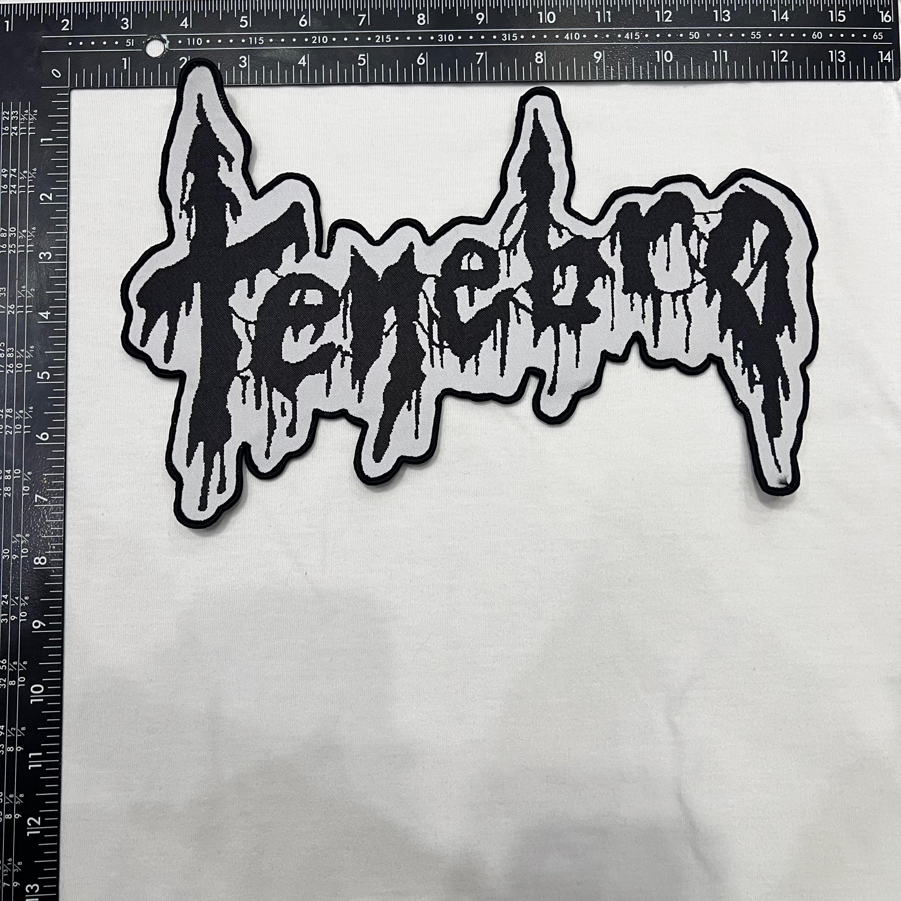 tenebro-logo-patch-tiss-oversize-dos-noir image 1
