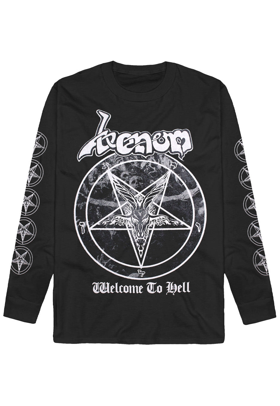 venom-welcome-to-hell-longsleeve-noir-homme image 1