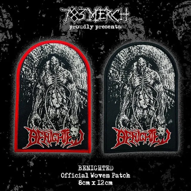 benighted-asylum-cave-patch-tiss-bordure-noire image 1