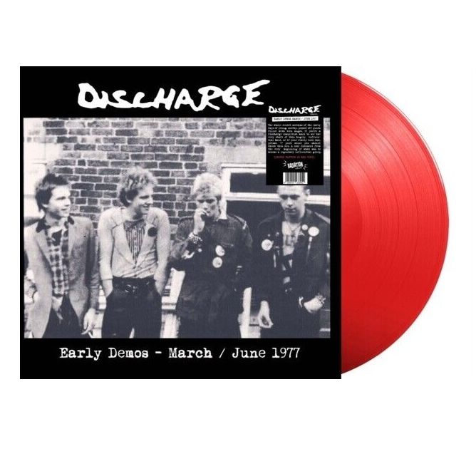 discharge-early-demos-march-june-1977-lp-vinyle-rouge-punk-77 image 1