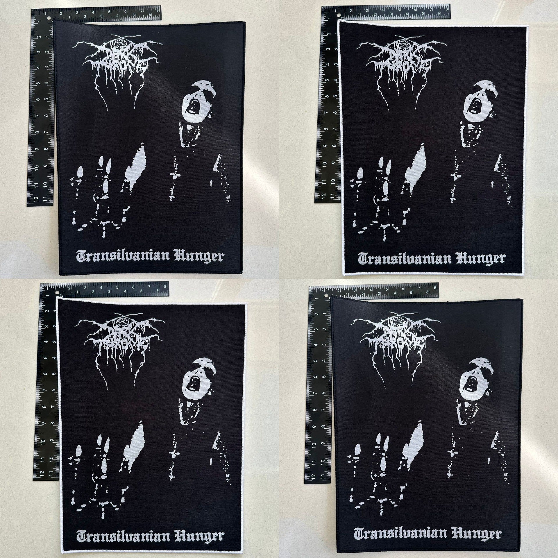 darkthrone-transilvanian-hunger-backpatch-dos-bordure-noire image 1