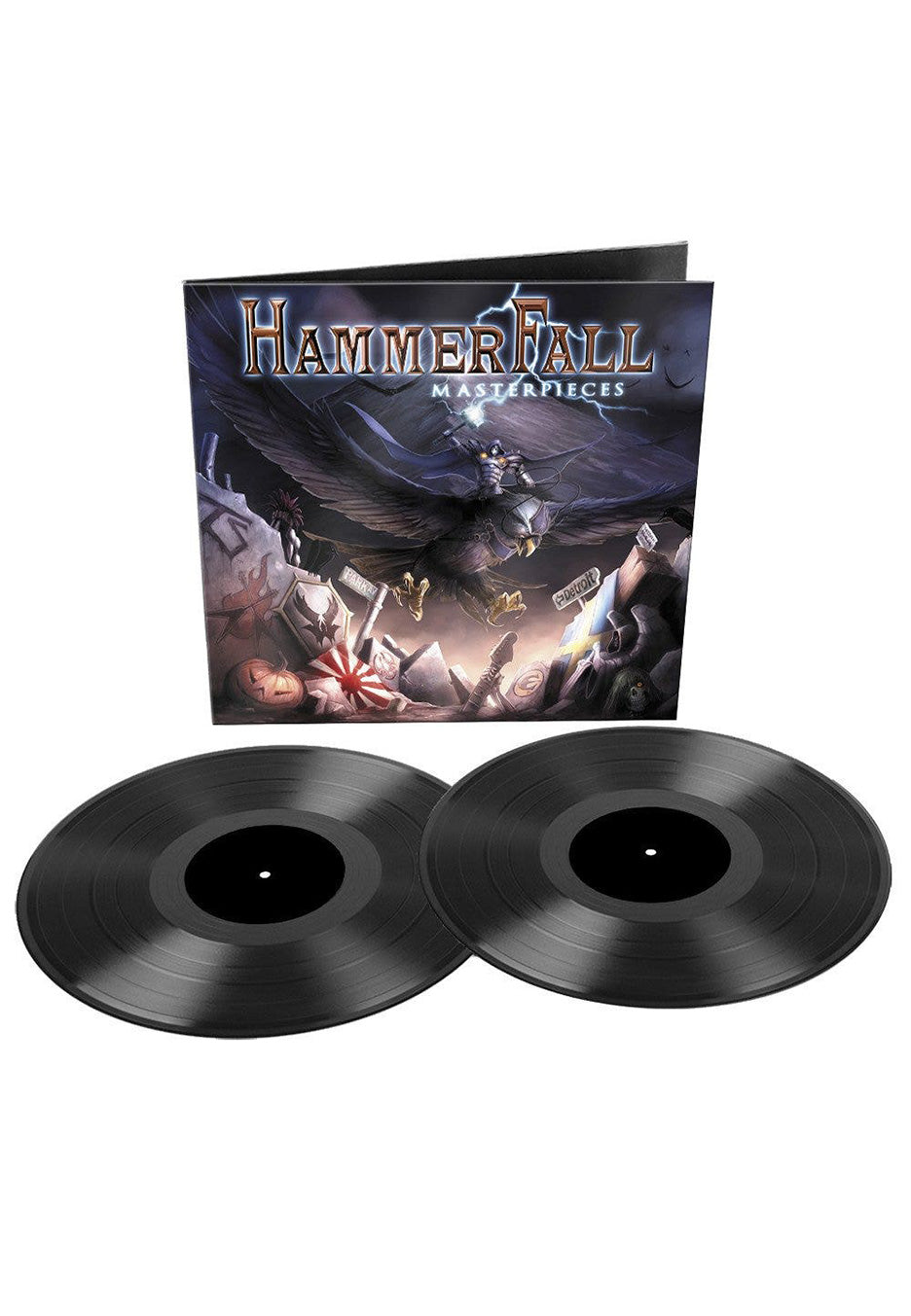 hammerfall-masterpieces-double-vinyle-2-lp-compilation image 1